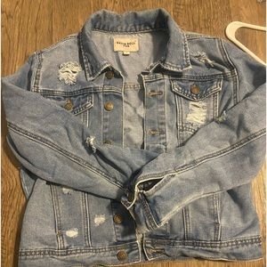I’m selling a satin doll denim jean jacket